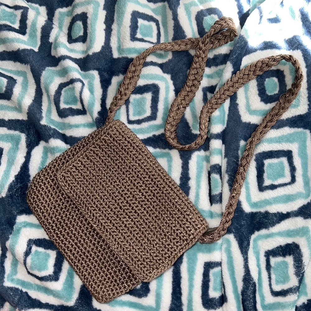 SAK Brown Small Shoulder Purse